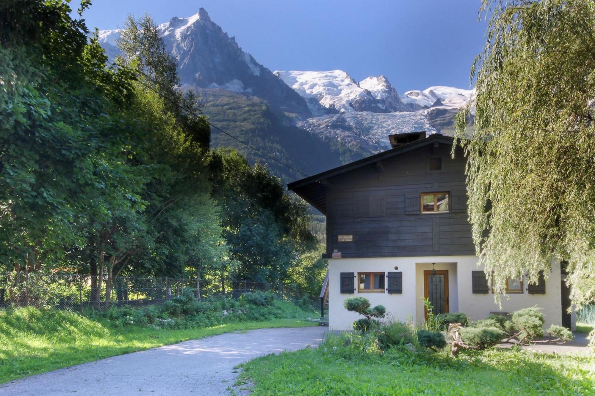 Violette De Cham - Jardin Prive - Vue Mont Blanc Appartement Chamonix Buitenkant foto